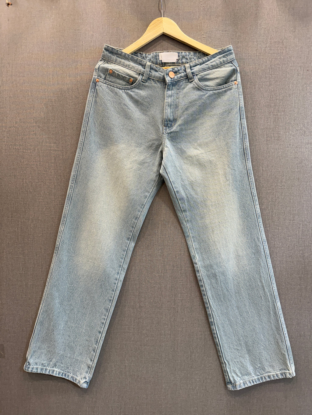 Vintage Straight Fit Jeans 1 - Light Blue