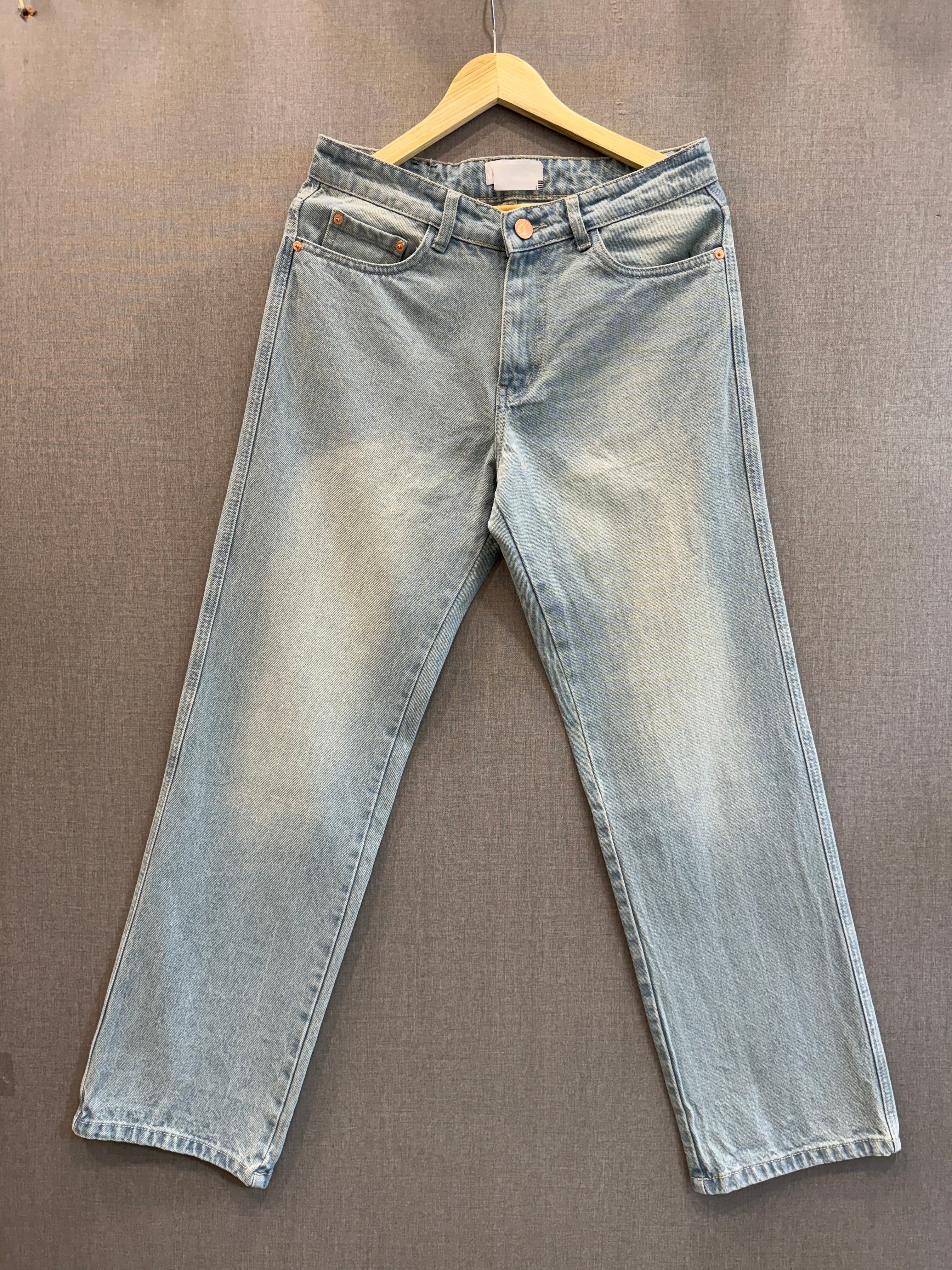 Vintage Straight Fit Jeans 1 - Light Blue