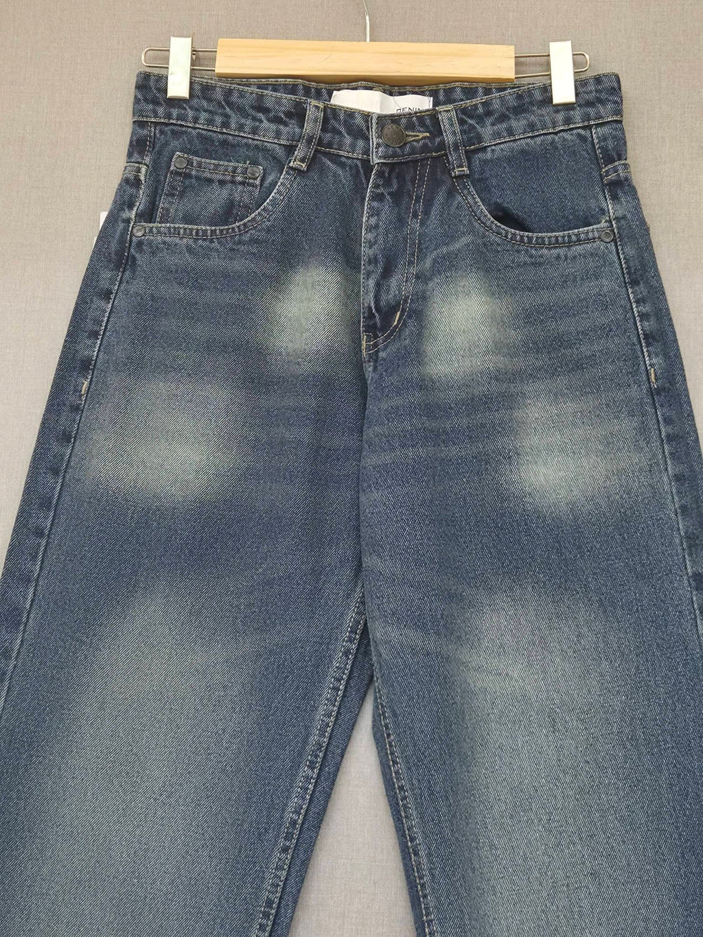 Classic Straight Fit Jeans - Dusty Blue