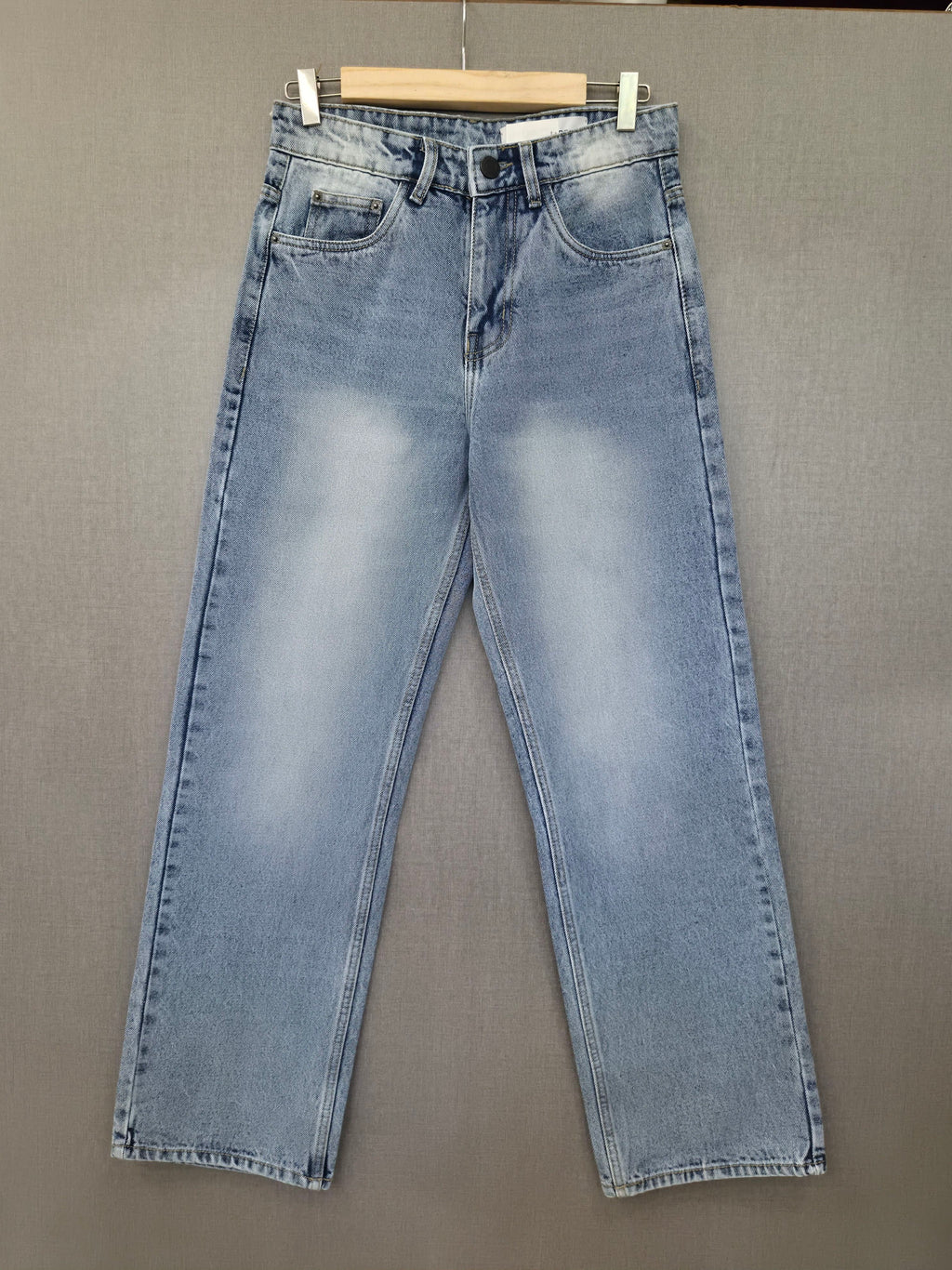 Classic Straight Fit Jeans - Ice Blue