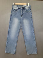 Classic Straight Fit Jeans - Ice Blue