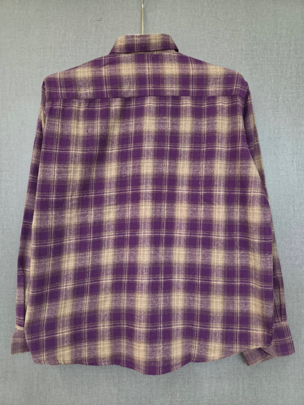 Flannel Shirt - Purple Beige