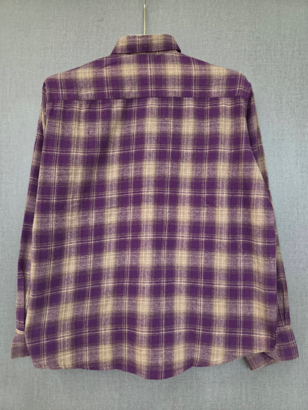 Flannel Shirt - Purple Beige