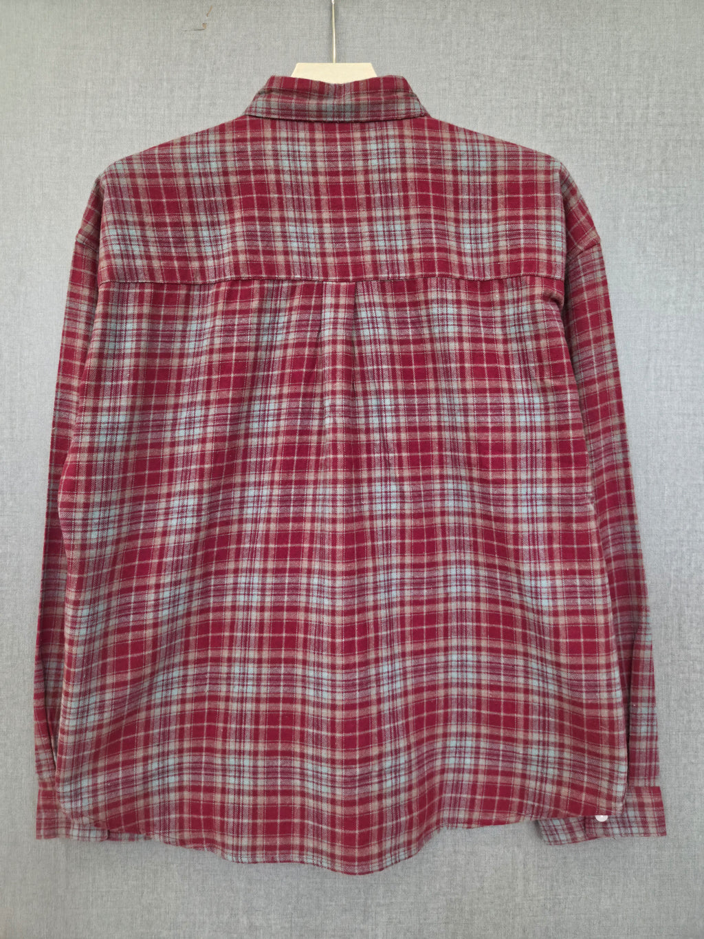 Flannel Shirt - Red Grey