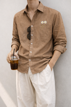 Embroidery Linen Shirt