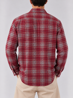 Flannel Shirt - Red Grey