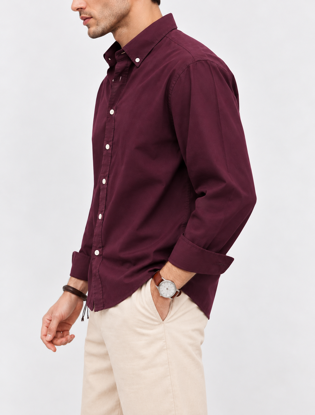 Regal Oxford Shirt - Plum