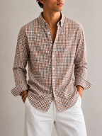 Textured Crush Check Shirt