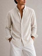 Relaxed Crush Stripe Shirt