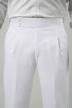 Gurkha Korean Pants - White
