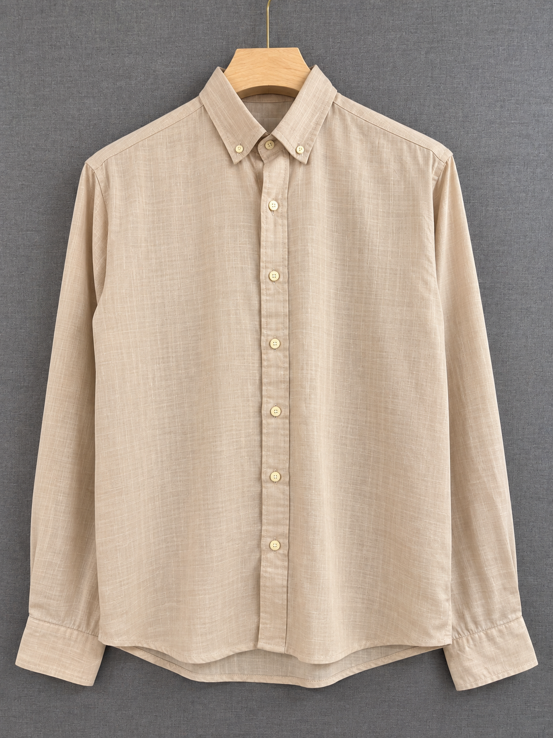 Linen Shirt - Natural Beige