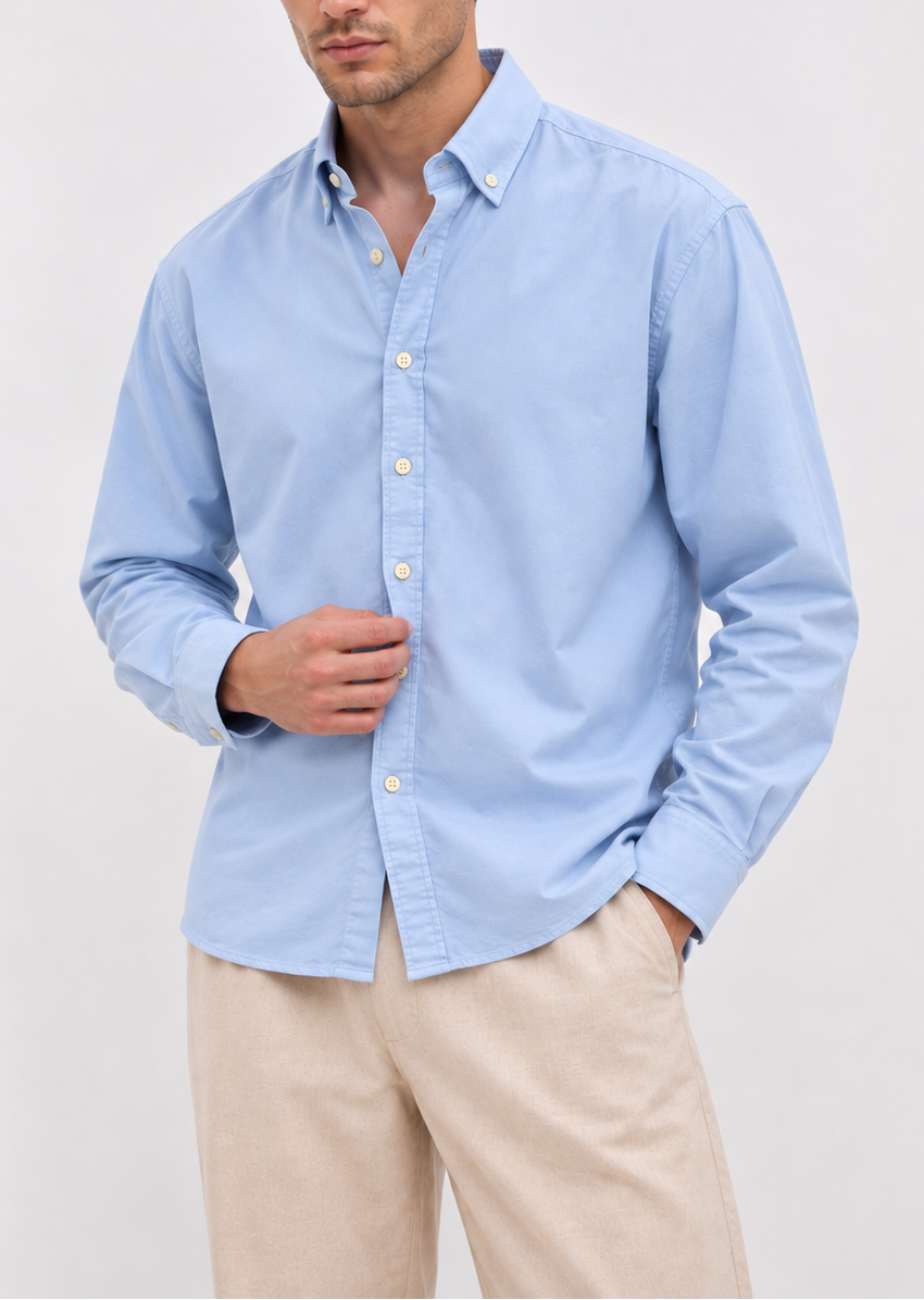 Classic Oxford Shirt - Sky Blue