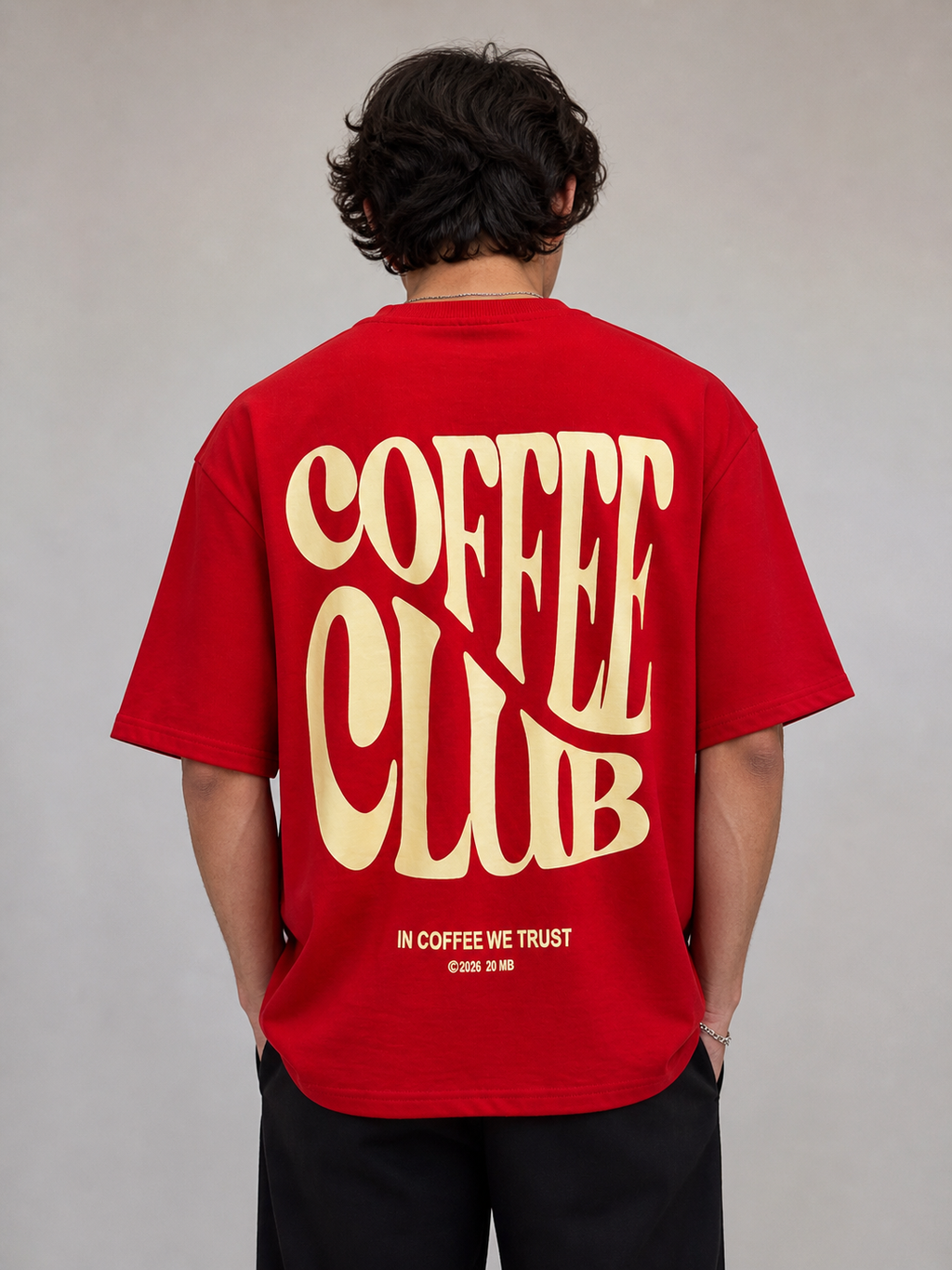 Red Oversize T-Shirt