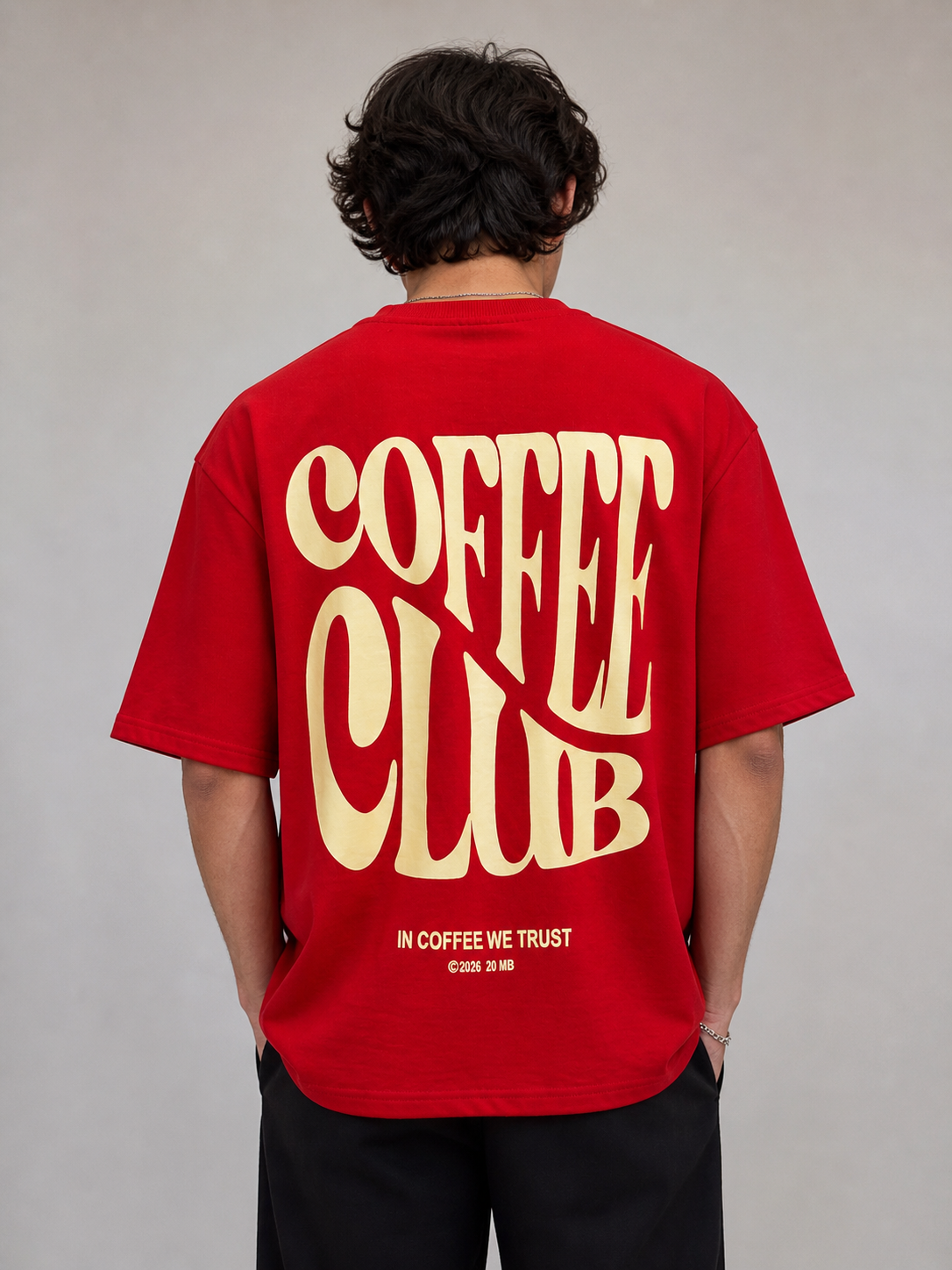 Red Oversize T-Shirt