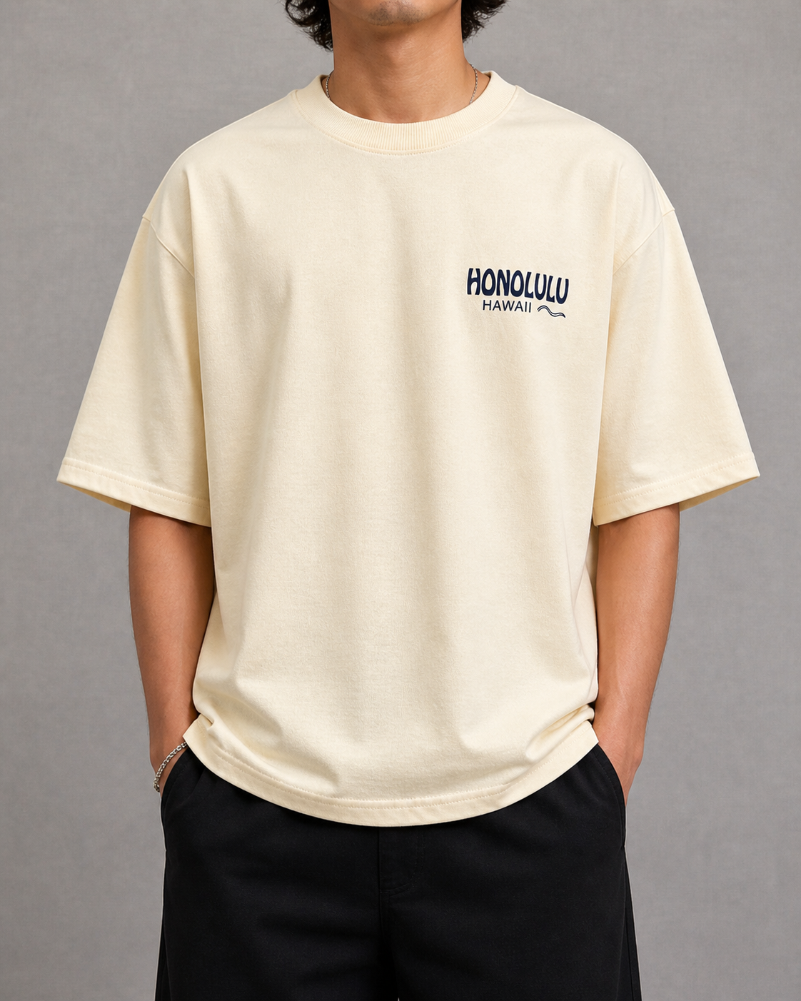 Off White Oversize T-Shirt