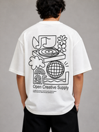 White Oversize T-Shirt