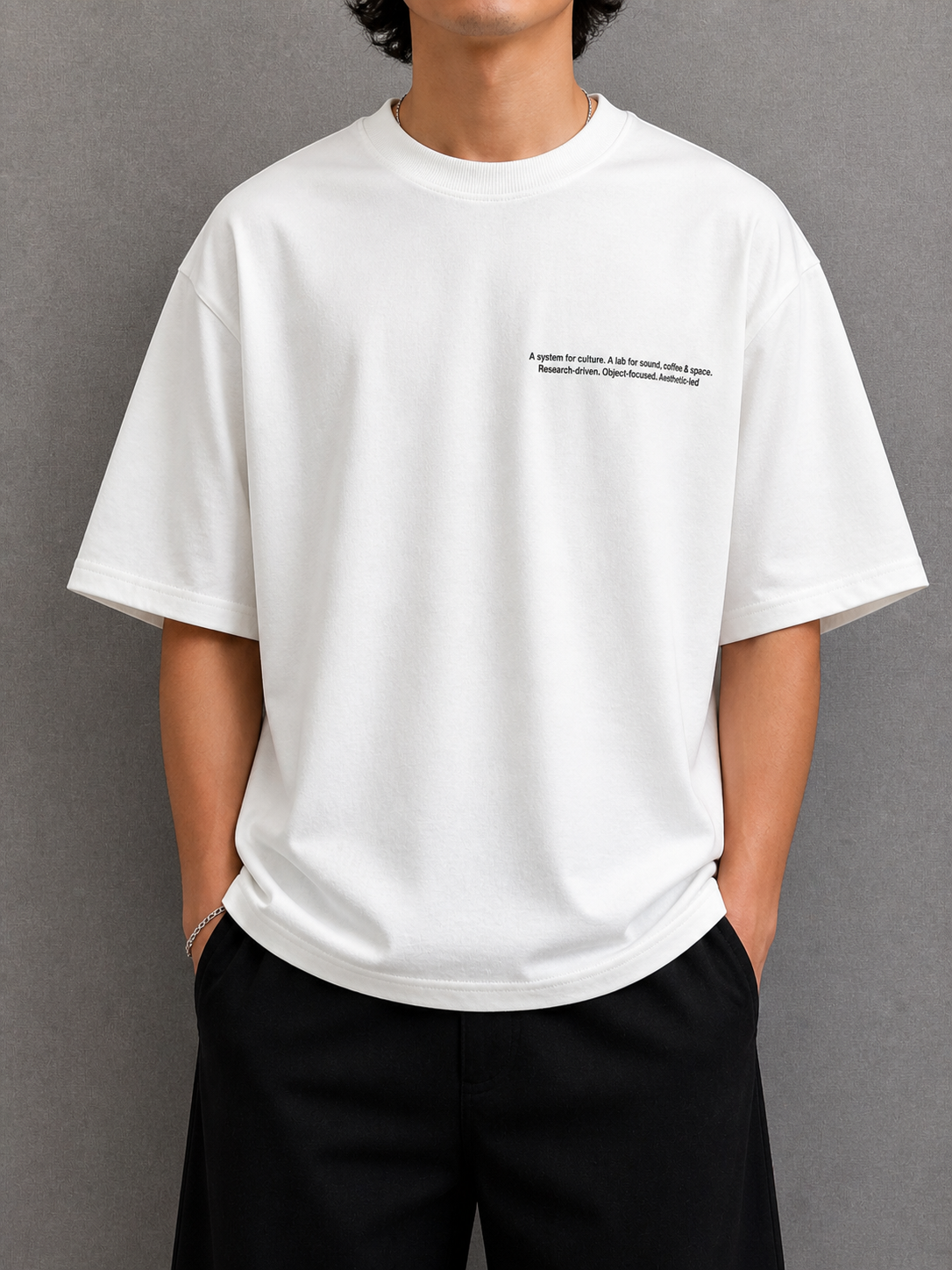 White Oversize T-Shirt