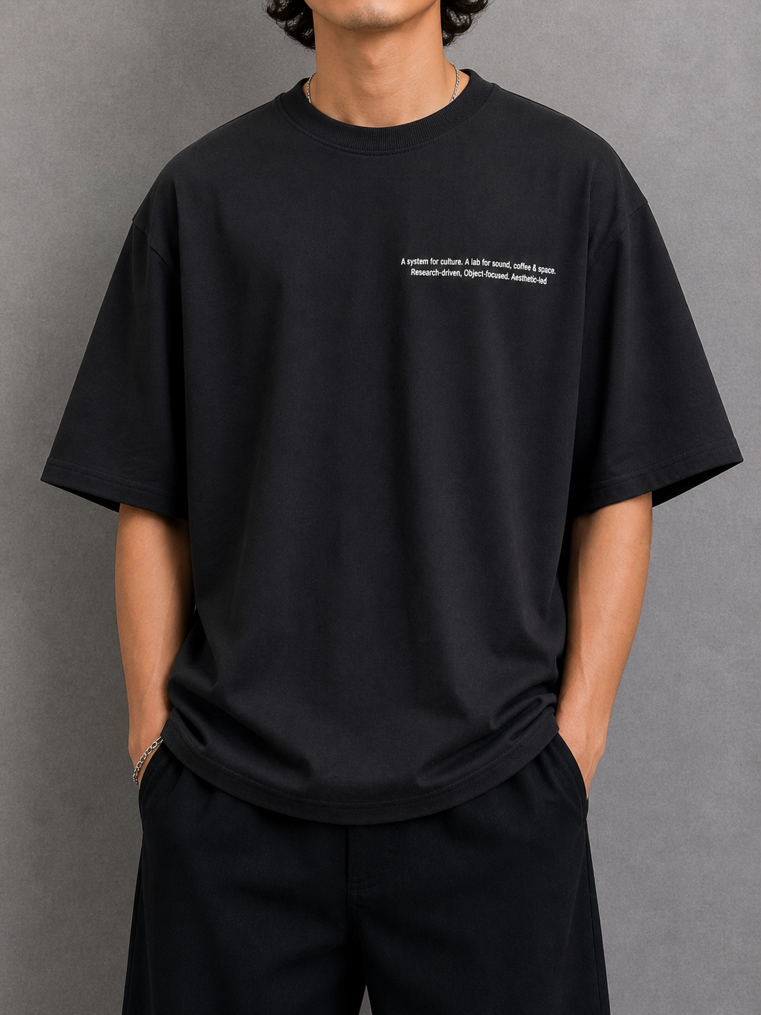 Black Oversize T-Shirt