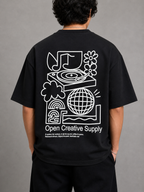 Black Oversize T-Shirt