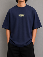 Navy Blue Oversize T-Shirt