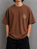 Brown Oversize T-Shirt