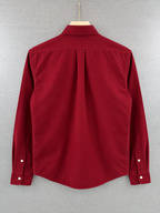 Heritage Oxford Shirt - Burgundy