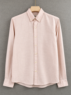 Linen Shirt - Blush Pink