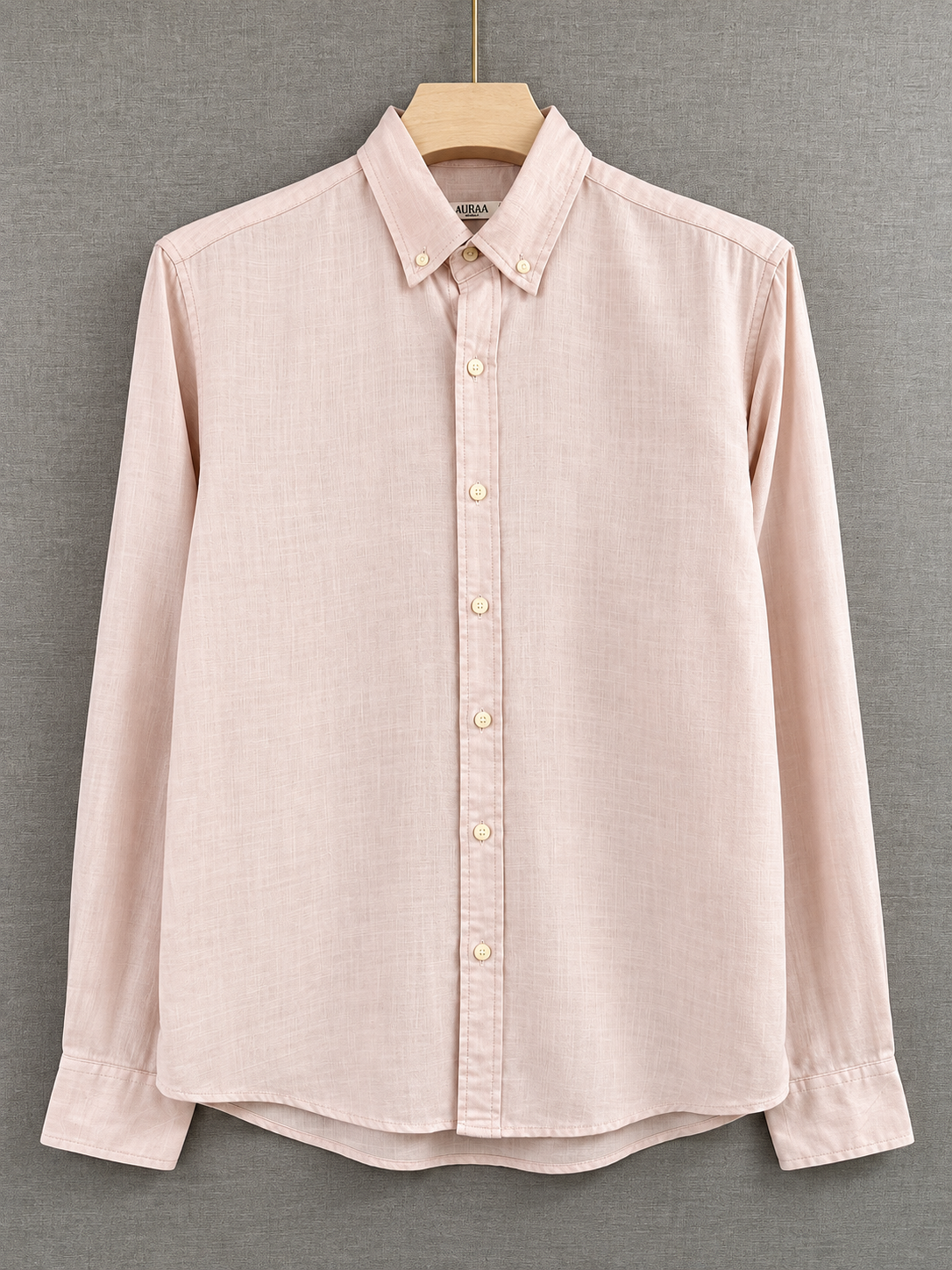 Linen Shirt - Blush Pink