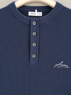Henley T-shirts Navy blue
