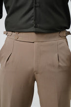 Gurkha Korean Pants - Stone Beige