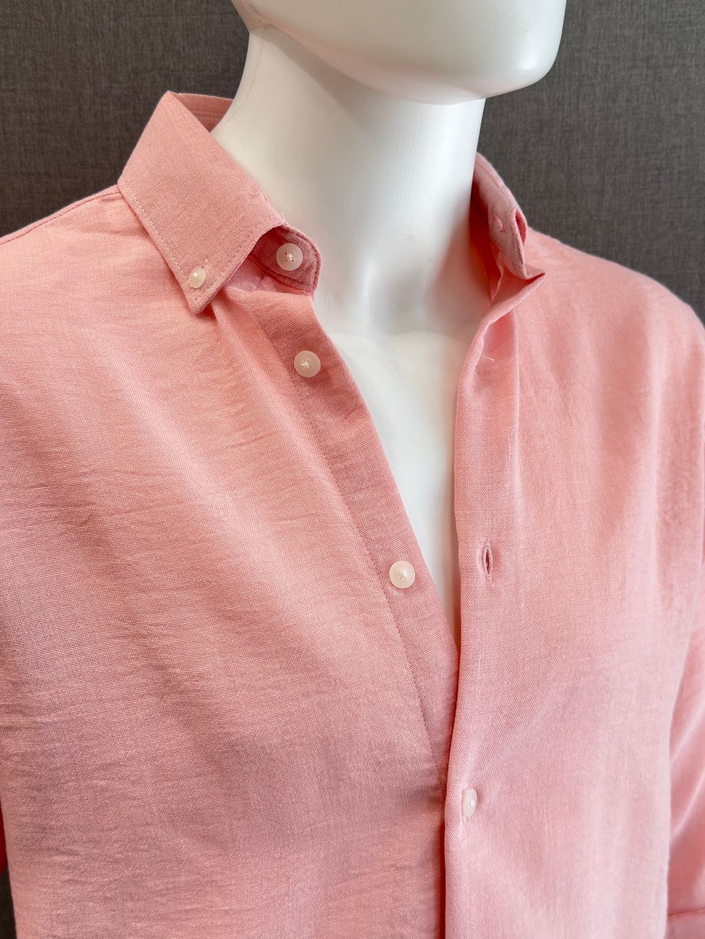 Textured Crush Linen Shirt