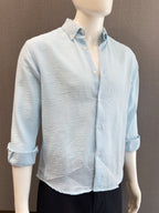Textured Crush Linen Shirt