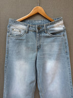 Frost Blue Baggy Denim Jeans 4