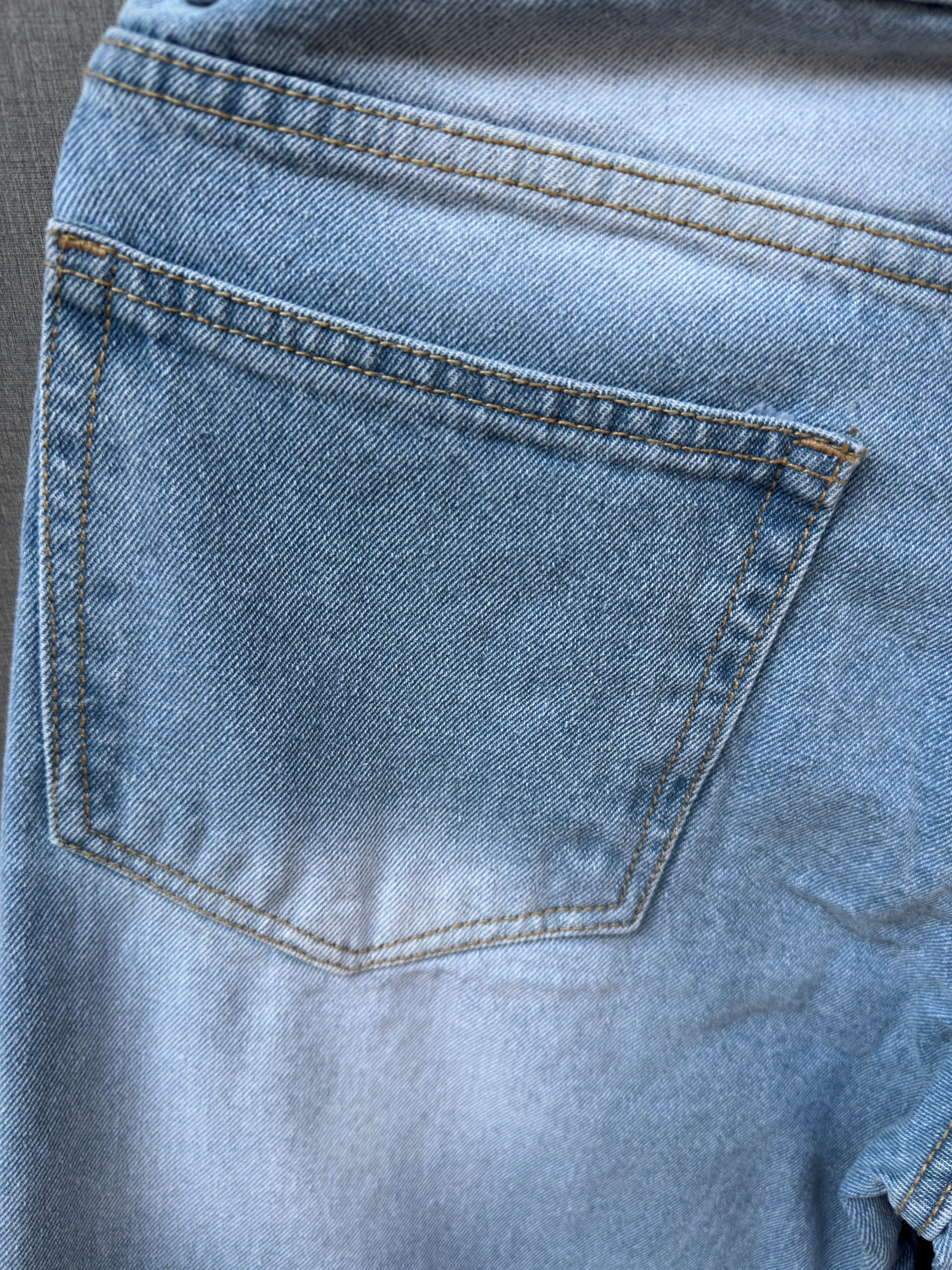 Frost Blue Baggy Denim Jeans 4