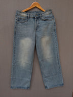 Retro Blue Baggy Denim Jeans 7