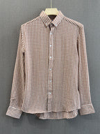 Textured Crush Check Shirt
