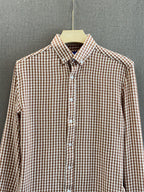 Textured Crush Check Shirt