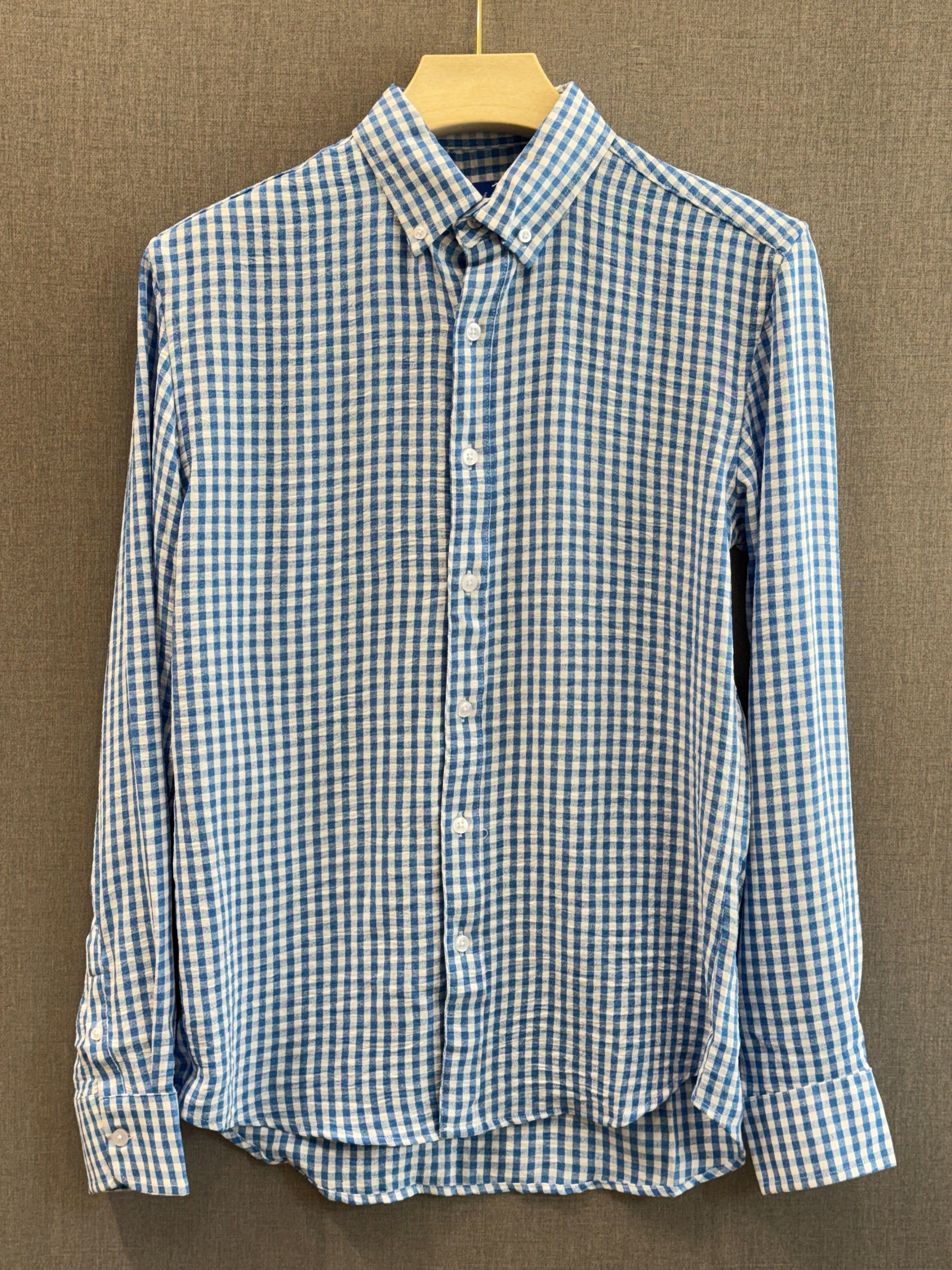 Textured Crush Check Shirt