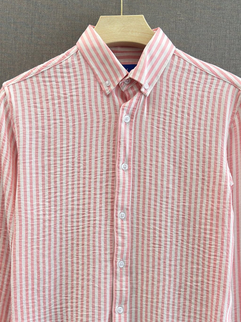 Relaxed Crush Stripe Shirt