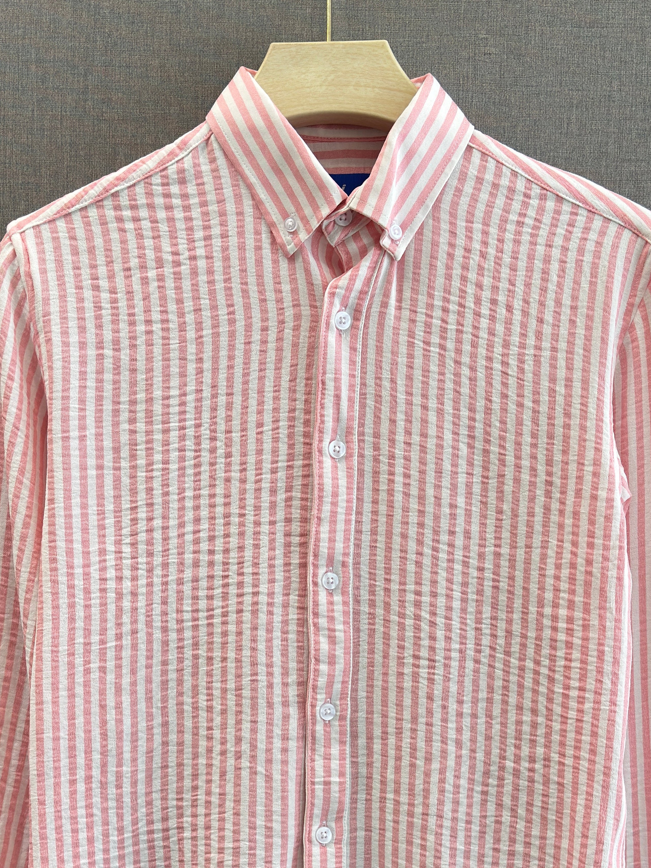 Relaxed Crush Stripe Shirt