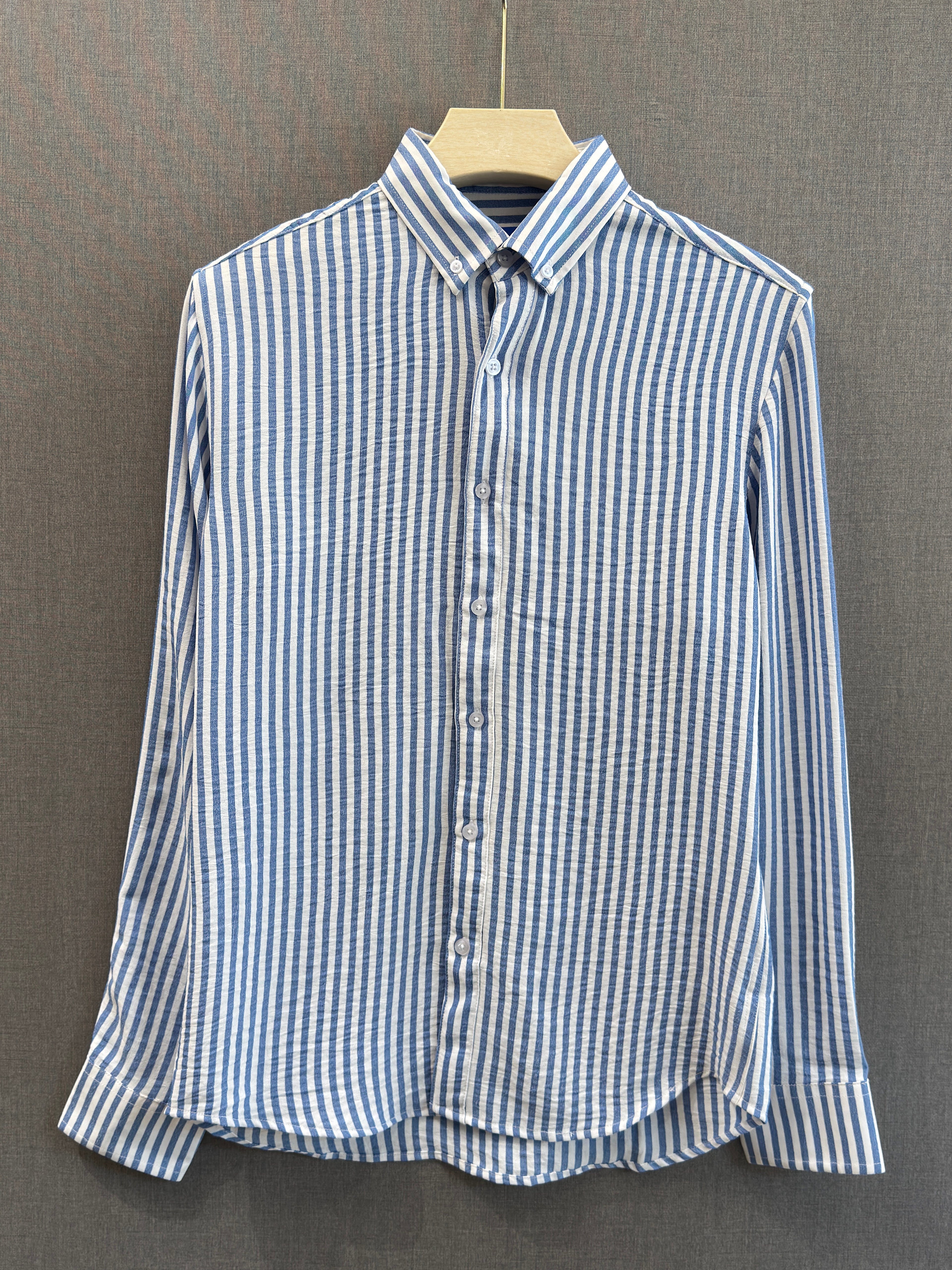 Relaxed Crush Stripe Shirt