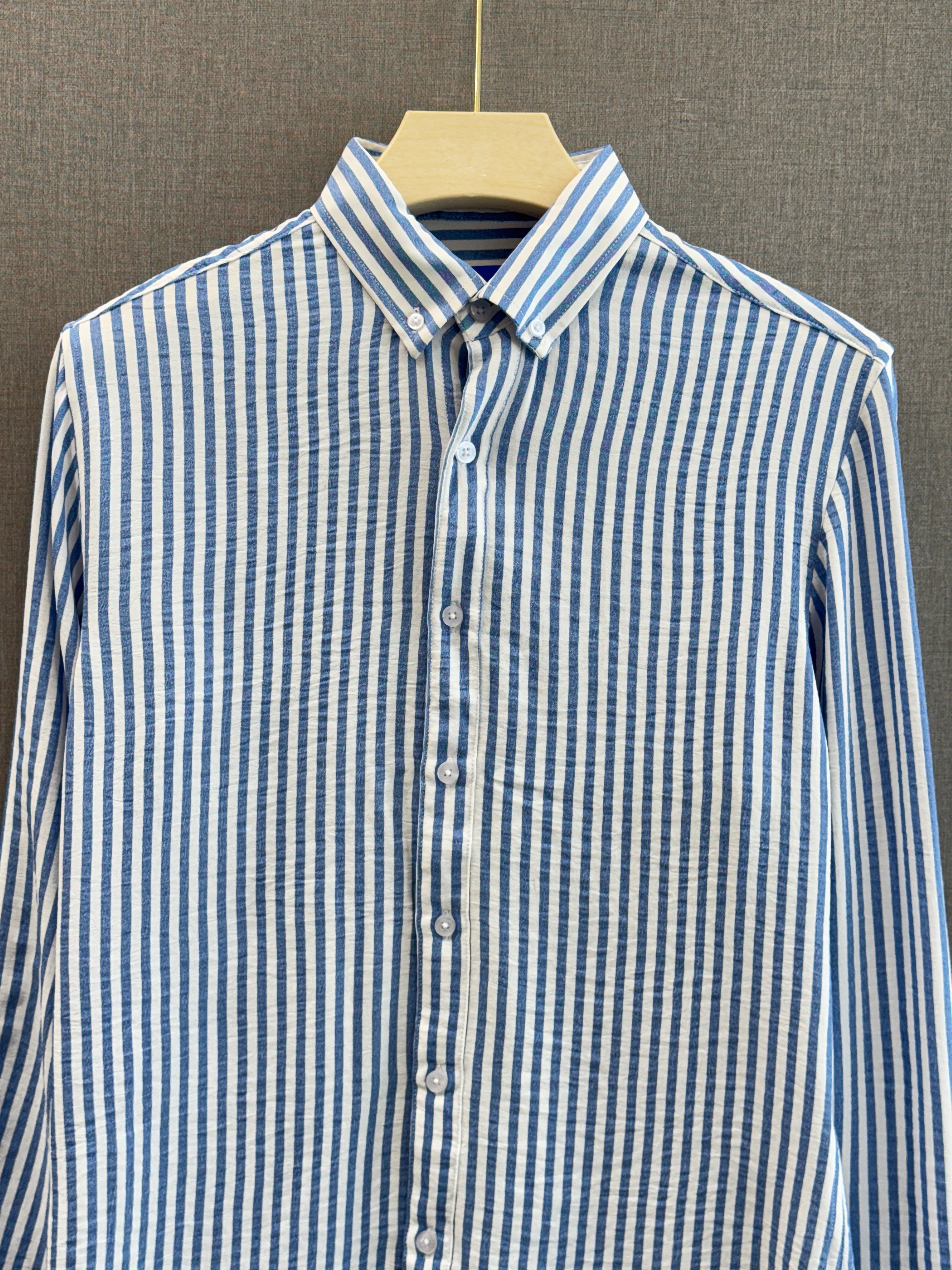 Relaxed Crush Stripe Shirt