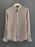 Relaxed Crush Stripe Shirt