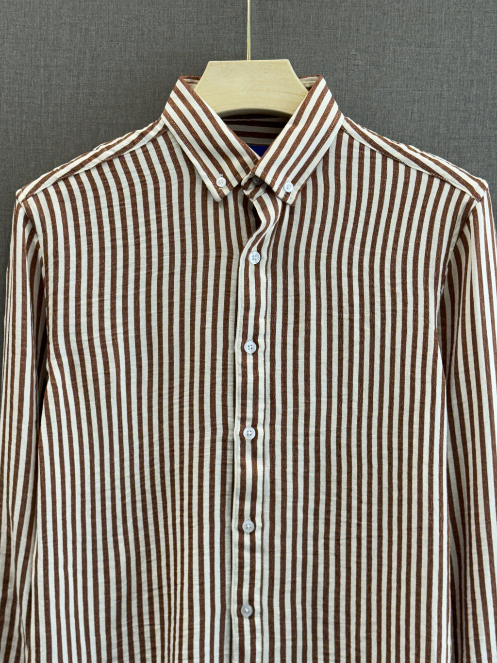 Relaxed Crush Stripe Shirt
