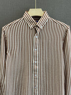 Relaxed Crush Stripe Shirt