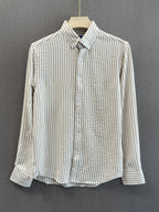 Relaxed Crush Stripe Shirt