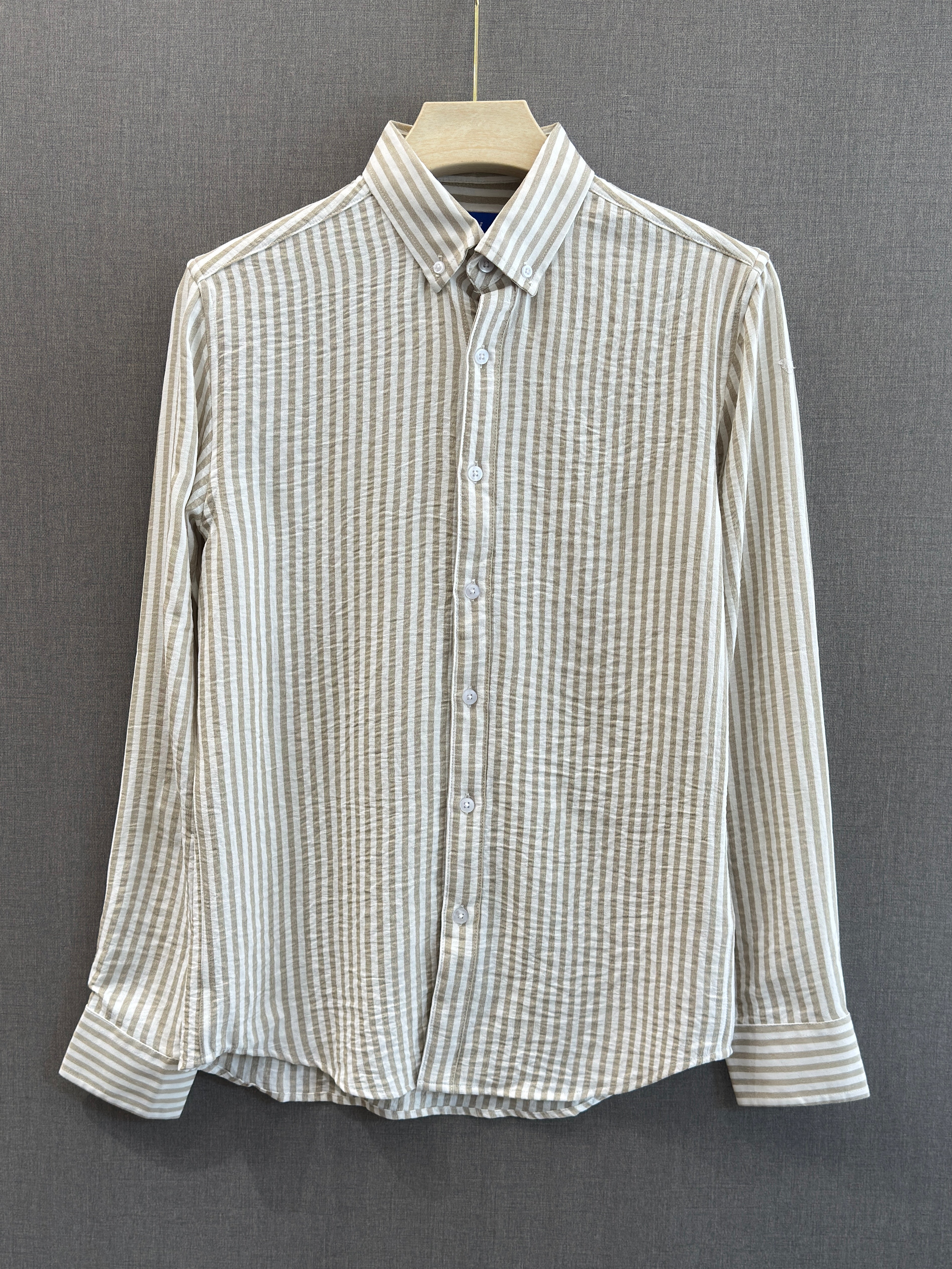 Relaxed Crush Stripe Shirt