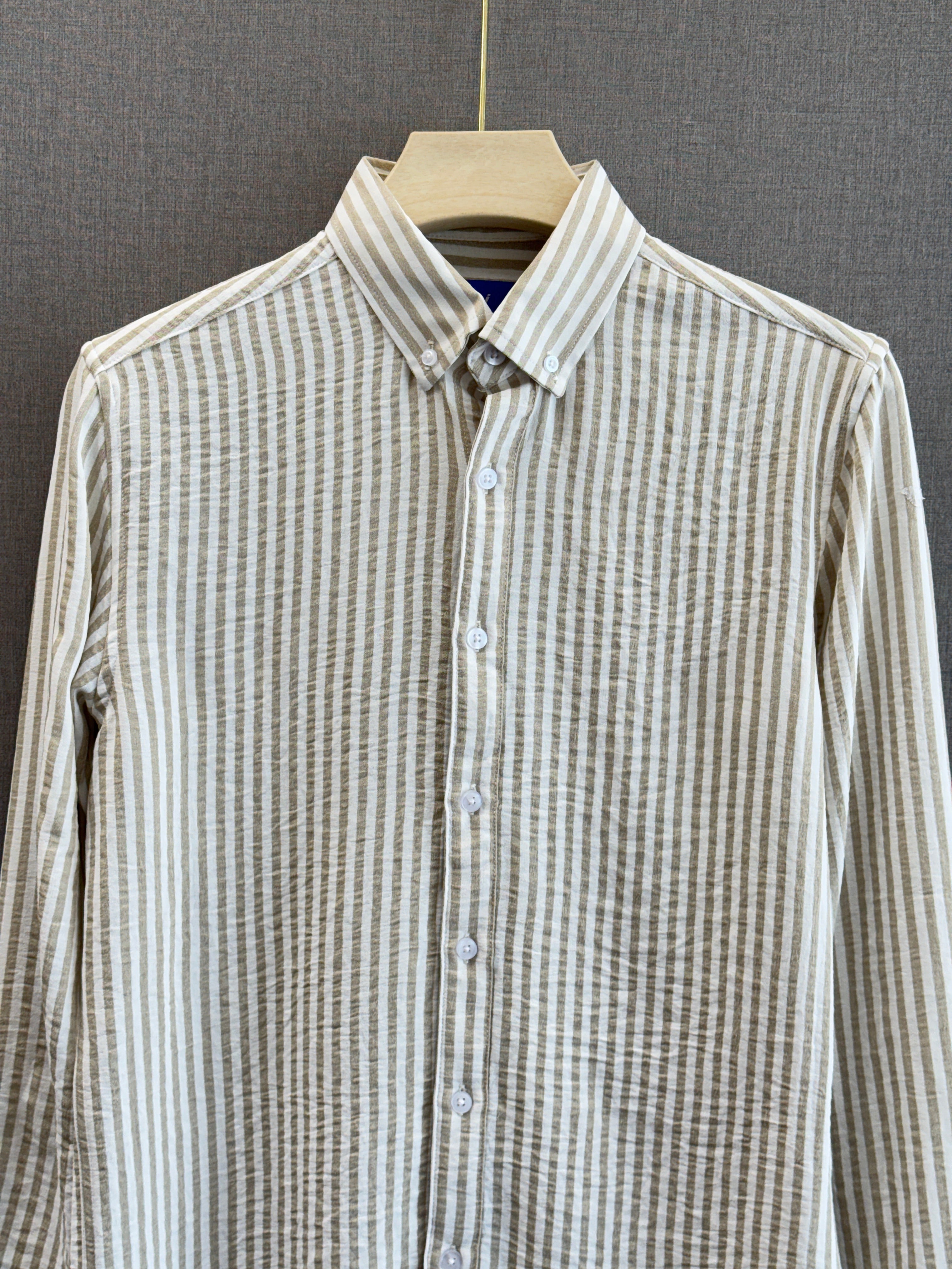 Relaxed Crush Stripe Shirt