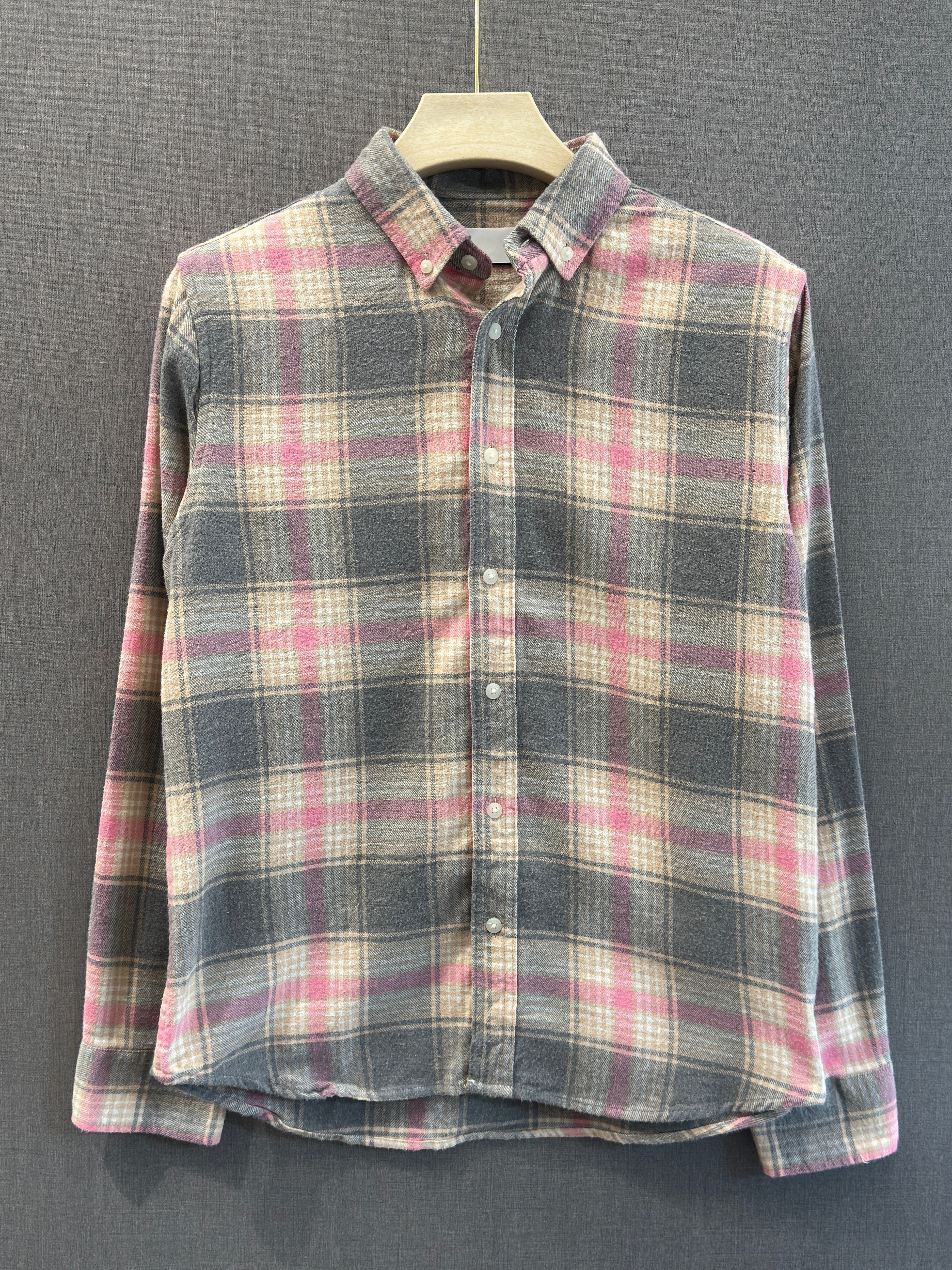 Vintage Rose Flannel Shirt