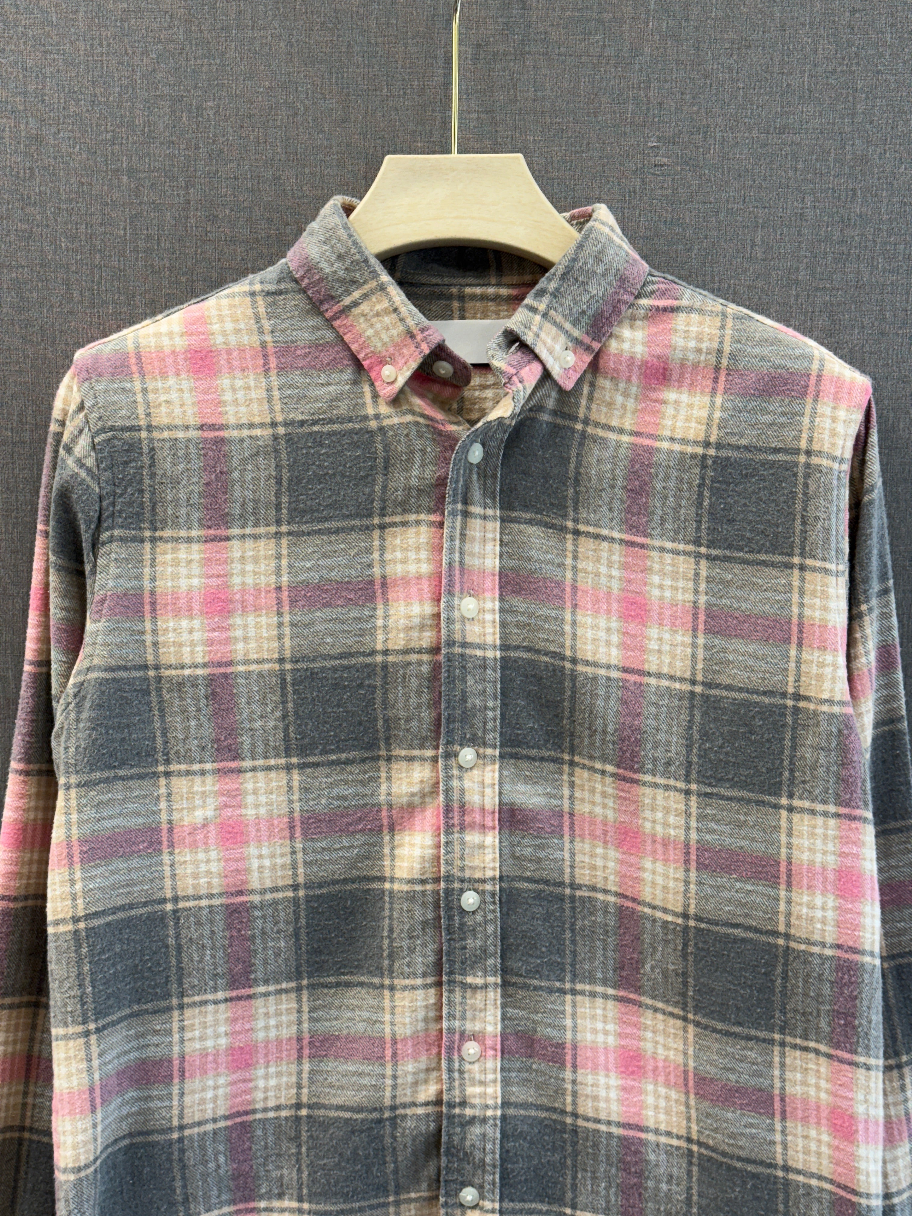Vintage Rose Flannel Shirt